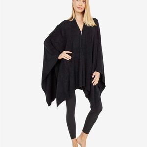 Barefoot Dreams Black Women's Sweater Wrap